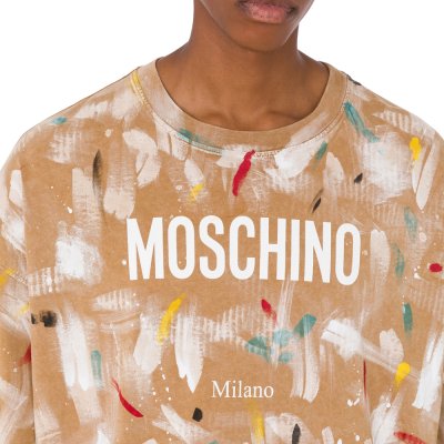 THE PRINTED ORGANIC COTTON JERSEY T-SHIRT